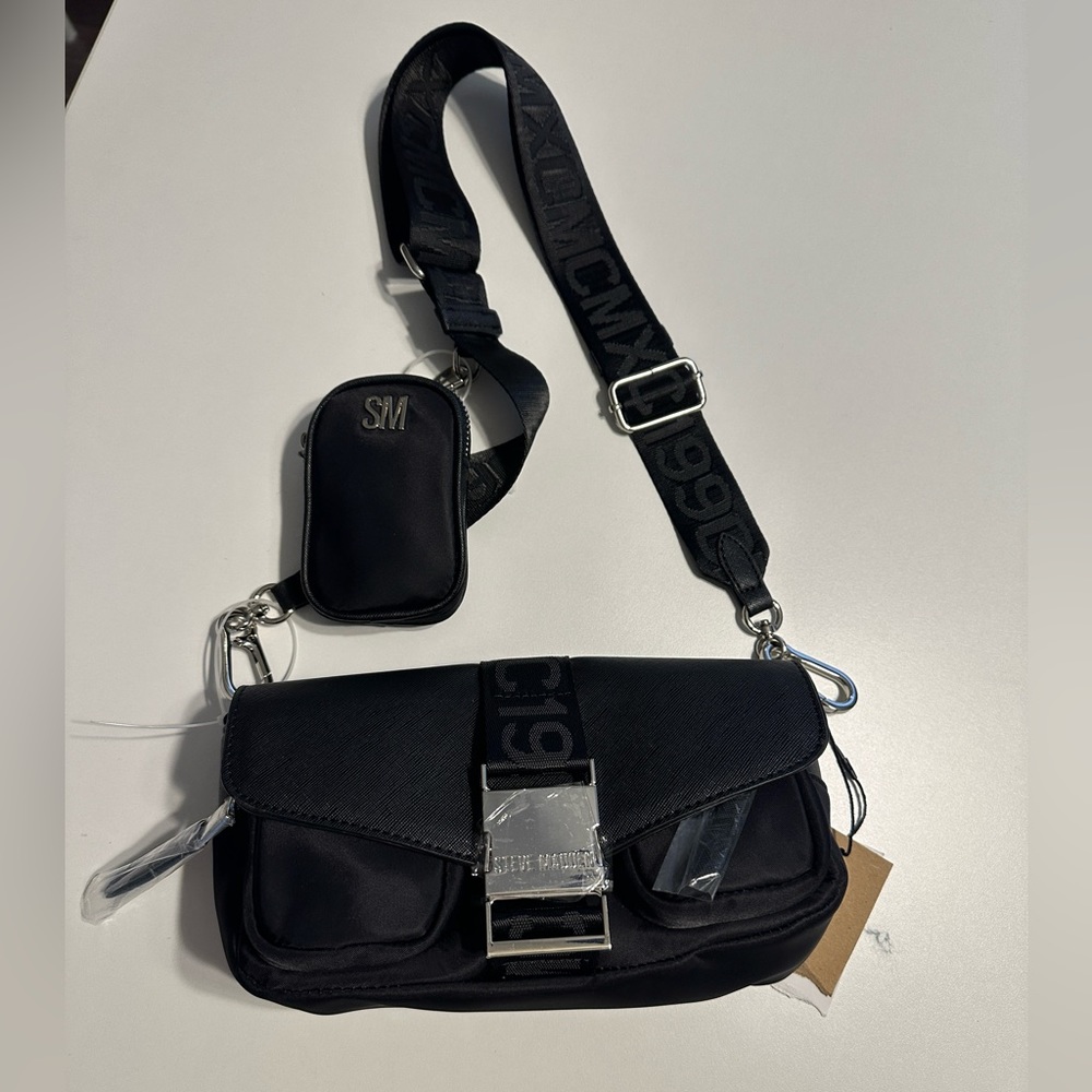 Steve Madden Crossbody Convertible Belt Bag | Pouch Keychain